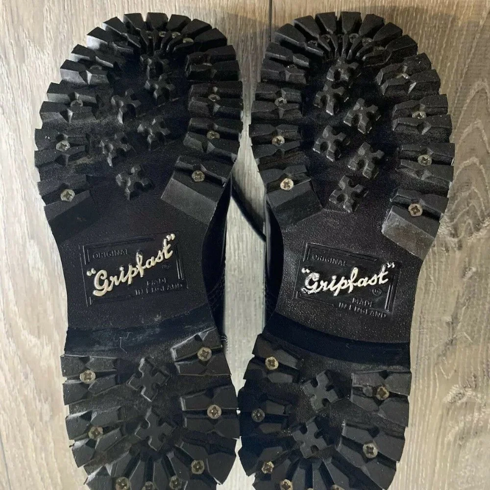 Gripfast Burgundy Patent Leather Boots - Picture 7 of 7